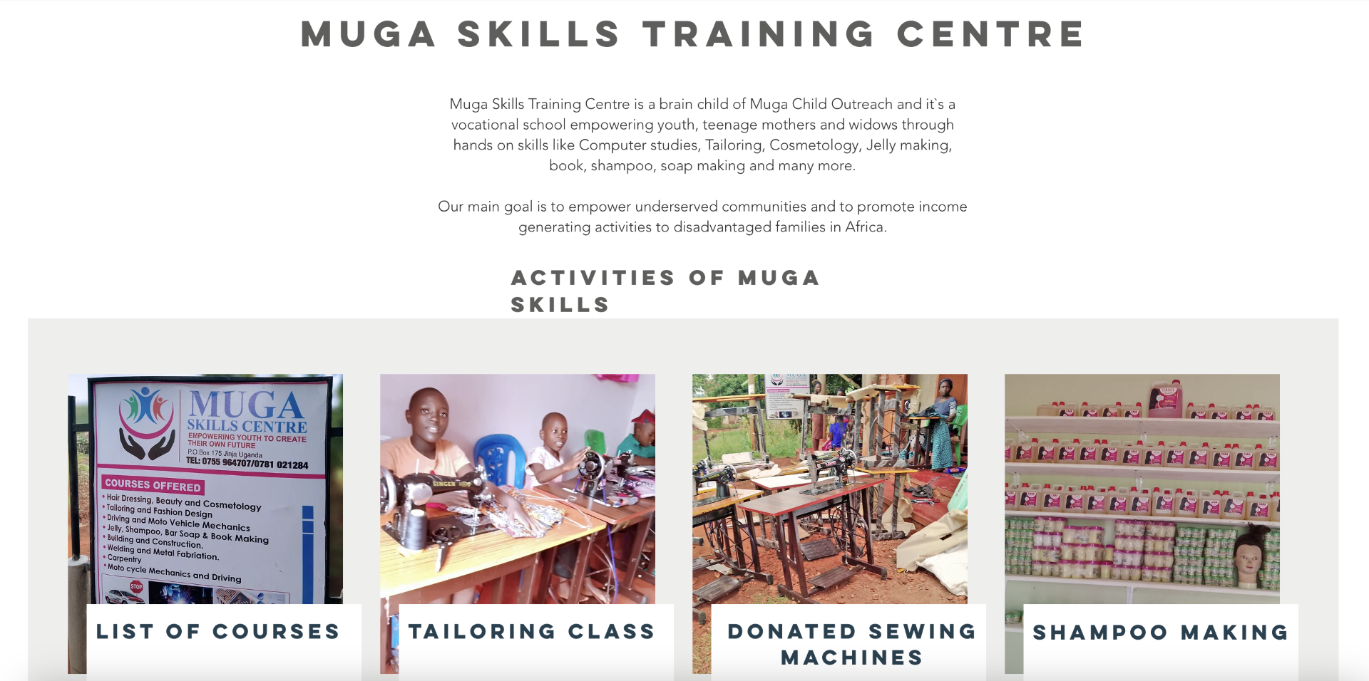 Muga Skills Centre